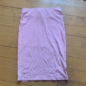 light purple pencil skirt